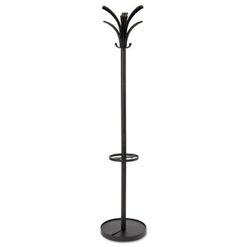 Alba™ Brio Coat Stand, 13.75w X 13.75d X 66.25h, Black freeshipping - TVN Wholesale